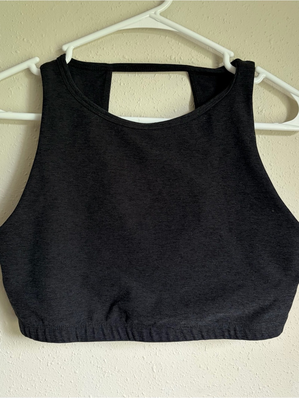Beyond Yoga Black Racerback Sports Bra